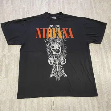 [밴 티셔츠] NIRVANA 티셔츠 XL 사이즈 [Boottee]