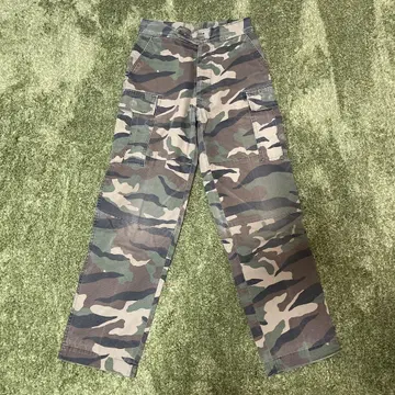 카모플라쥬 카고 팬츠 4 포켓