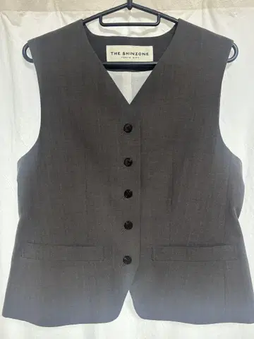 SHINZONE 2025 T/W CRAPE GILET 베스트 34