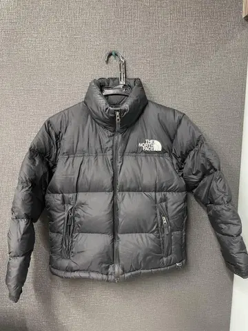 노스페이스 블랙 다운 자켓 M