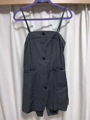 레이빔즈 백 오픈 뷔스티에
