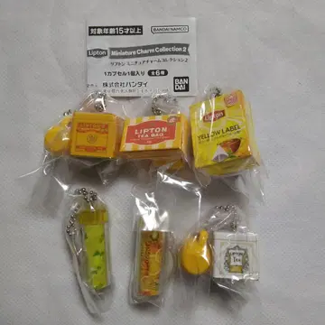 립톤 미니어처 참 컬렉션 2 전 6종 세트