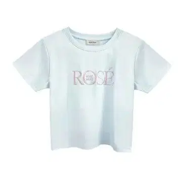 로제뮤즈 basic logo emb T-shirts 색스