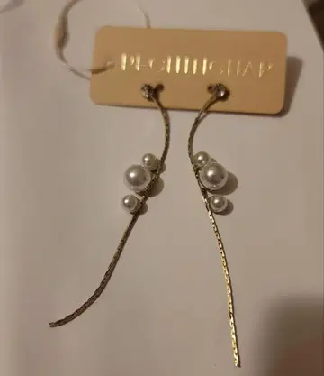 펄 롱 귀걸이