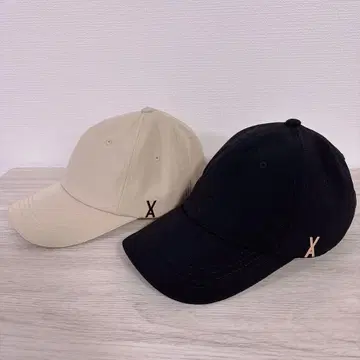 VARZAR 캡 2개 세트 블랙 & 베이지