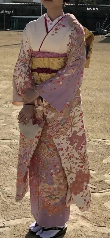 후리소데 한 벌, 성인식, 졸업식