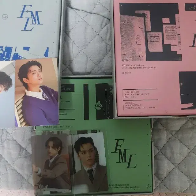 세븐틴 FML 앨범 세트