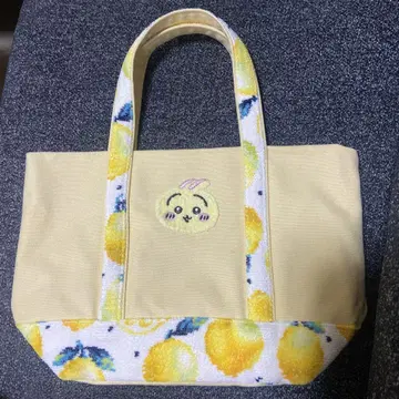 페이러 치이카와 토끼 자수 토트백