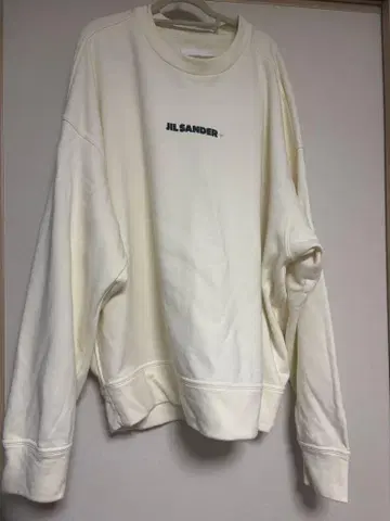 컨디션 최상 JIL SANDER+ 질 샌더 맨투맨 21AW 로고 프린트