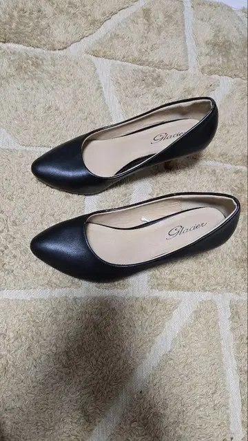 Glacie 블랙 펌프스 LL 사이즈