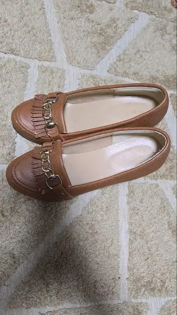 브라운 프린지 로퍼 7