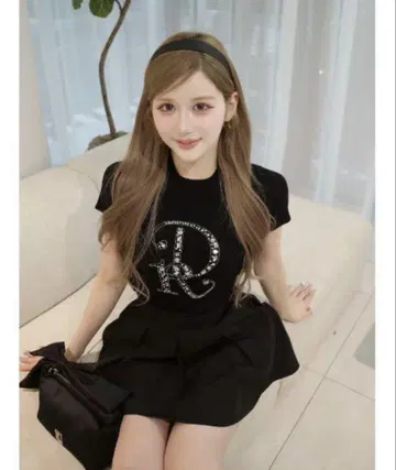 Darich 다리치 DR 비쥬 리브 니트 탑   미사용 미개봉 새상품
