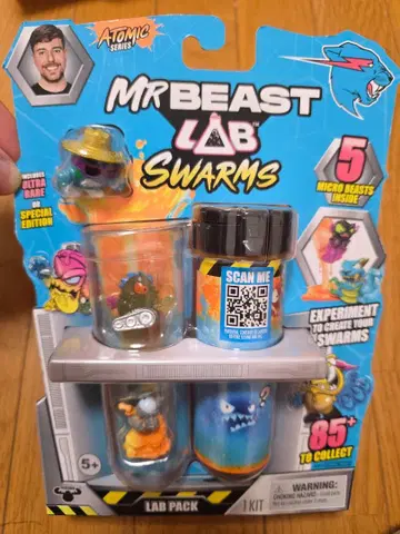 미스터 비스트 Mr Beast Lab Swarms 5개 세트 Mr.