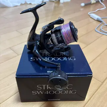 시마노 20 스트라딕 SW 4000HG 유메야 알루미늄 스탠드 포함