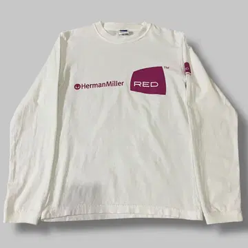 90s USA제 HermanMiller 허먼 밀러 티셔츠 S 긴팔