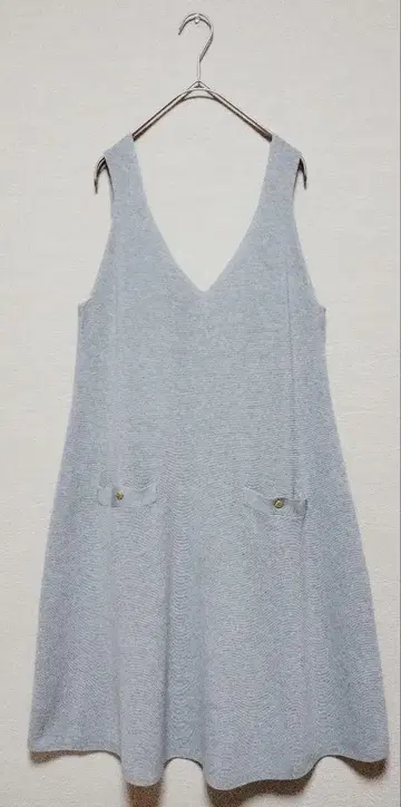새상품급 BLUE LABEL CRESTBRIDGE 니트 점퍼 스커트 M