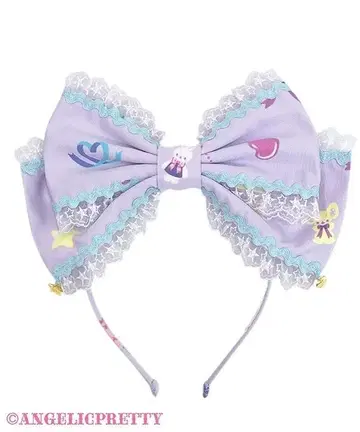 Angelic Pretty Compact Toys 머리띠 라벤더