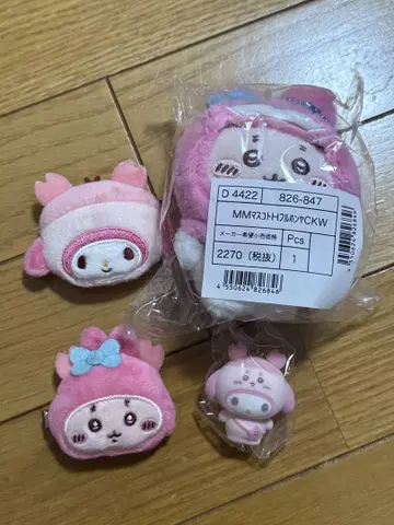 치이카와 (먼작귀) 산리오 헌책방 마이멜로디 플로키 마스코트 헤어핀