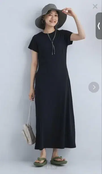 green label relaxing 리브 원피스 2024SS