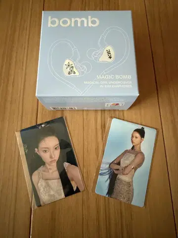 ILLIT bomb 이어폰 트레이딩 카드 미포함 미사용 새상품