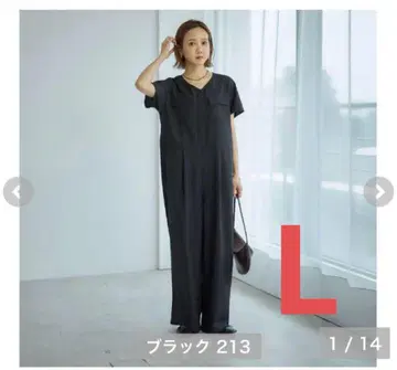 시마무라 mysa closet 다나카 리나 올인원 블랙 L