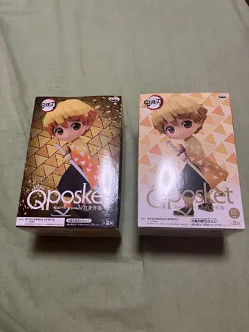 Qposket 젠이츠 피규어 2종 세트