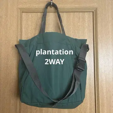 새상품급 PLANTATION 나일론 2WAY 숄더백 토트백