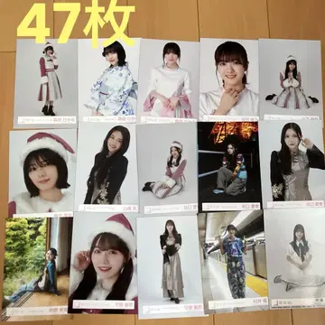사쿠라자카46 브로마이드 묶음 판매 47장
