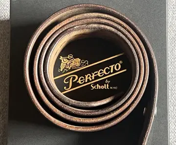 Perfecto by Schott NYC 가죽 벨트