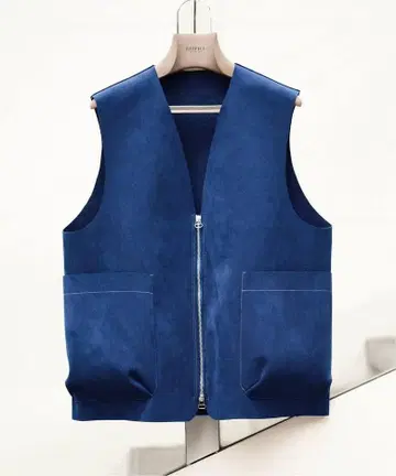 LA BOUCLE 24SS 울트라 스웨이드 ZIP 베스트