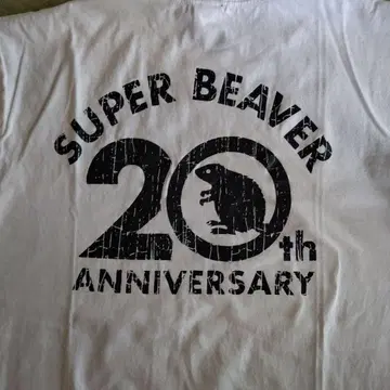 SUPER BEAVER 20th ANNIVERSARY 티셔츠 XL