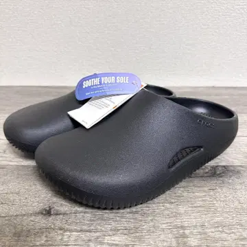 택 포함 크록스 멜로우 리커버리 크로그 리커버리 샌들 24cm 블랙