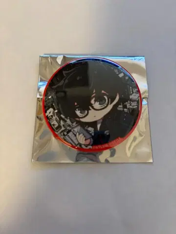 페르소나 5 x 스이파라 animax cafe 캔뱃지 주인공