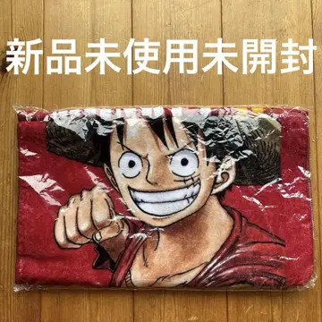 미사용 새상품 ONE PIECE 루피 풀컬러 페이스 타월 점프샵