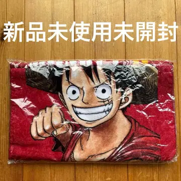 미사용 새상품 ONE PIECE 루피 풀컬러 페이스 타월 점프샵