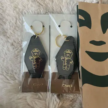 호텔 스타벅스 키체인 포함 음료 카드 베어 도리치케 없음