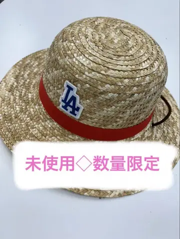 한정판 다저스 원피스 콜라보 밀짚모자