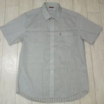 새상품/Hush Puppies/허시파피/올 패턴/스트라이프/셔츠