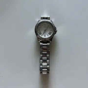Fossil 아날로그 시계 실버