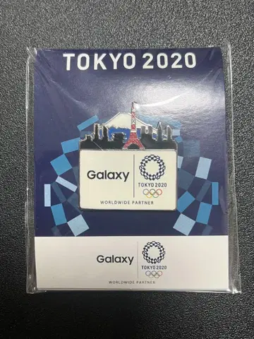 Galaxy TOKYO 2020 핀 배지
