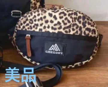 그레고리 바디백 레오파드 무늬