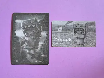 POPMART hirono DESTROYER DEVILRY 2개 세트