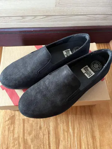 핏플랍 블랙 슬립온