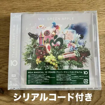 Mrs. GREEN APPLE 앨범 10 미개봉 시리얼 코드 포함