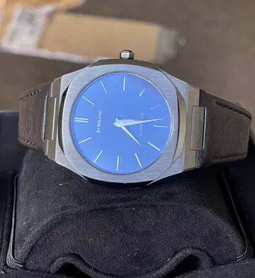 DI MILANO ULTRA THIN 파랑 손목시계