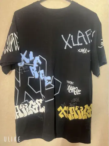 새상품급 XLARGE 티셔츠 블랙 S 사이즈