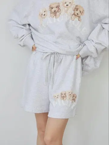 최종 가격 인하 젤라또피케 토이 푸들 쭈리 숏 팬츠 블루
