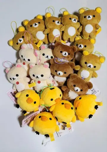리락쿠마 코리락쿠마 밴딩 마스코트 봉제 인형 19개