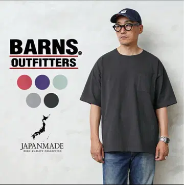 BARNS OUTITTERS 블랙 티셔츠 L 사이즈