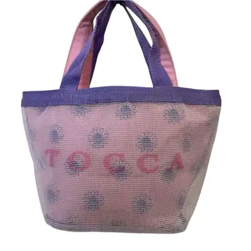 토카 TOCCA 토트백 메쉬 핑크
